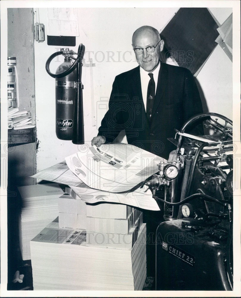 Historical photo from the mergers era, 1960 to 1985