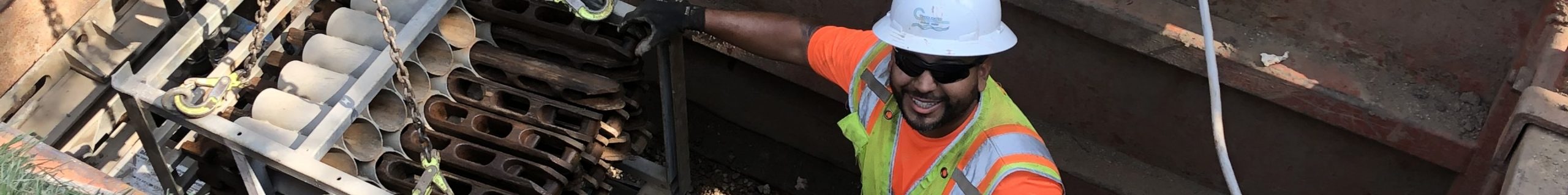 Installing a pipe
