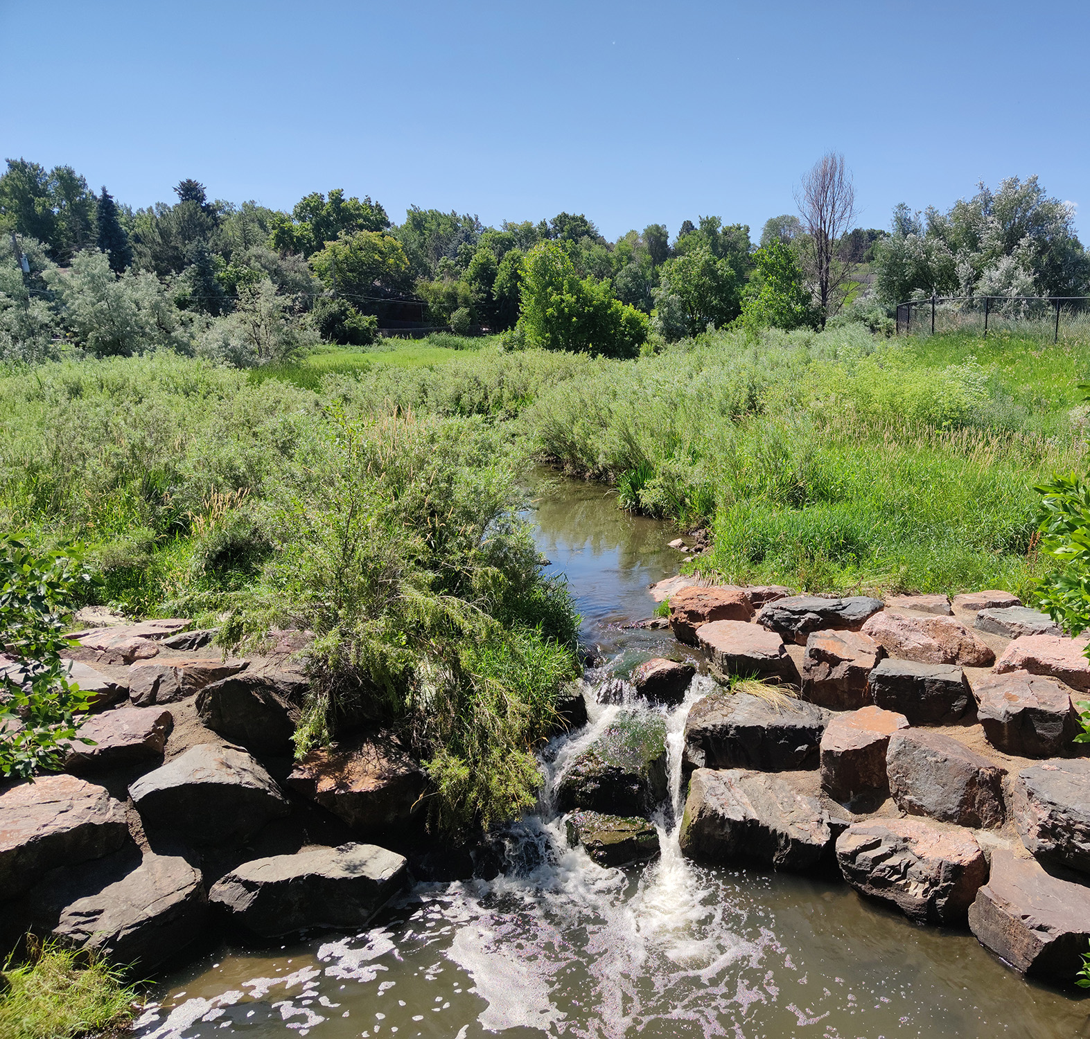 Waterfall on Lena Gulch